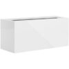 Plantenbak Argento Wit 60x20x20 cm