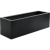 Plantenbak Argento Zwart 100x30x30 cm