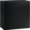 Plantenbak Argento Zwart 80x30x68 cm