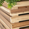 Plantenbak Marrone Orizzontale Bruin 100x40x90 cm