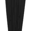 Plantenbak Marrone Verticale (met inzetbak) Zwart
  Ø49×90 cm