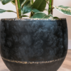 Plantenbak Belia Zwart Ø38×33 cm