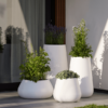 Plantenbak Pure® Wit Ø52×84 cm