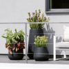 Plantenbak Pure® Zwart Ø55×47 cm