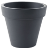 Plantenbak Pure® Antraciet Ø59×54 cm