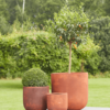 Plantenbak Static (GRC) Bruin Ø50×51 cm