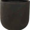 Plantenbak Static (GRC) Zwart Ø40×41 cm