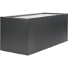 Plantenbak Stretto Antraciet 100x40x40 cm