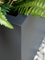 Plantenbak Stretto Antraciet 40x40x80 cm Plantenbak Stretto Antraciet 40x40x80 cm