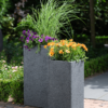 Plantenbak Ivo Zwart 33x33x68 cm