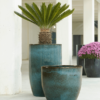 Plantenbak Pure Blauw Ø65×98 cm