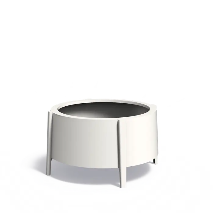 Adezz - Aluminium Plantenbak - Botan rond Ø100x60 cm - Plantenpot - Bloembak - Bloempot - Voor Buiten