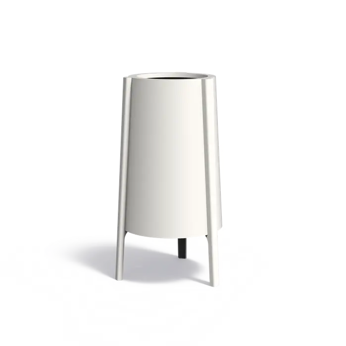 Adezz - Aluminium Plantenbak - Botan rond Ø50x120 cm - Plantenpot - Bloembak - Bloempot - Voor Buiten