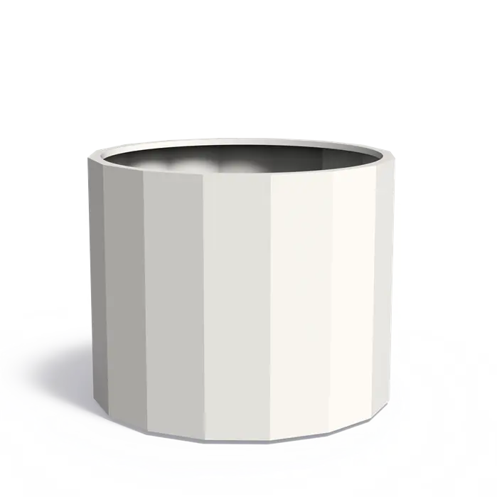 Adezz - Aluminium Plantenbak - Boxer rond Ø120x100 cm - Plantenpot - Bloembak - Bloempot - Voor Buiten