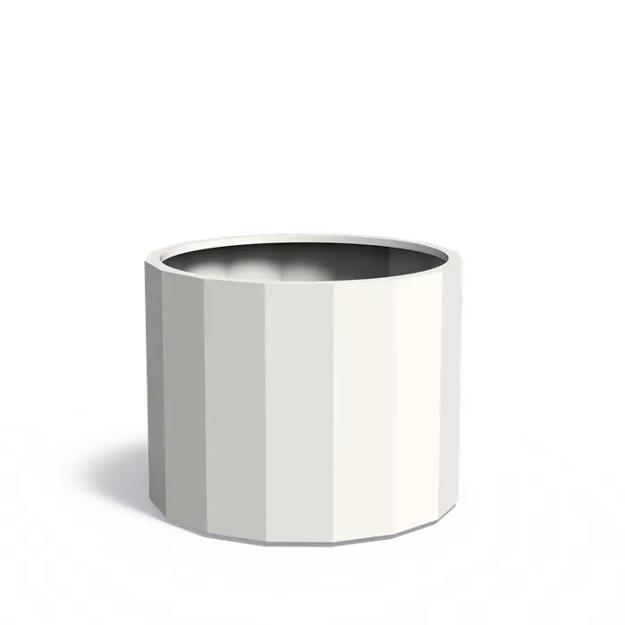 Adezz - Aluminium Plantenbak - Boxer rond Ø100x80 cm - Plantenpot - Bloembak - Bloempot - Voor Buiten
