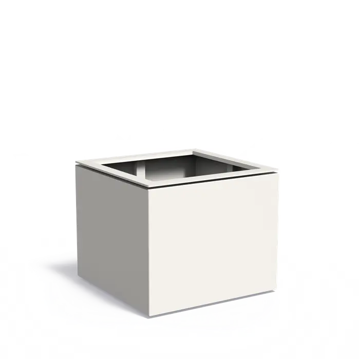 Adezz - Aluminium Plantenbak - Domus vierkant 85x85x70 cm - Plantenpot - Bloembak - Bloempot - Voor Buiten
