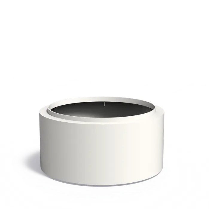 Adezz - Aluminium Plantenbak - Topic rond Ø120x60 cm - Plantenpot - Bloembak - Bloempot - Voor Buiten