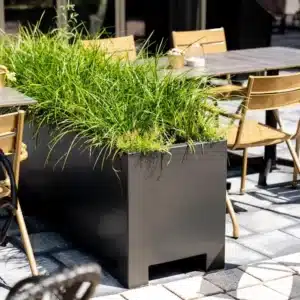 Plantenbak Carrez met poten langwerpig 150x40x80 cm