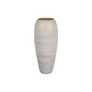 Plantenbak Verto – Beigewit – Ø41×96,5cm