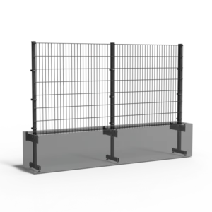 Plantenbak Trellis Gecoat staal Verticaal groen 300x50x200 cm