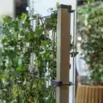 Trellis Gecoat staal Verticaal groen 150x50x200 cm - Afbeelding 3
