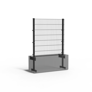 Plantenbak Trellis Gecoat staal Verticaal groen 150x50x200 cm