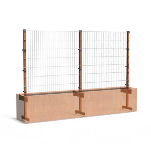 Plantenbak Trellis Cortenstaal 300x50x200 cm
